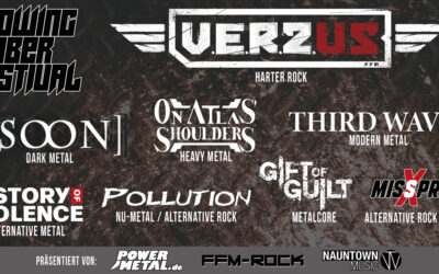 VI. GLOWING EMBER FESTIVAL mit: V.E.R.S.U.S, [SOON], ON ATLAS‘ SHOULDERS, …