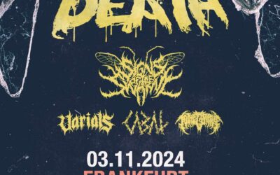 PINS & KNUCKLES FACES OF DEATH TOUR mit CABAL, SIGNS OF THE SWARM, VARIALS & TO THE GRAVE
