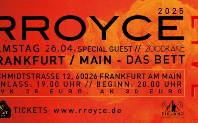 RROYCE – Special Guest: Zoodrake